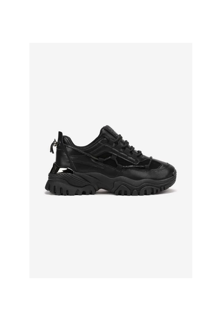 Czarne Sneakersy