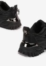 Czarne Sneakersy