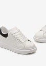 Biało-Czarne Sneakersy