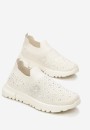 Beżowe Buty Sportowe