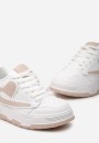Biało-Różowe Sneakersy