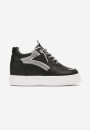 Czarne Sneakersy