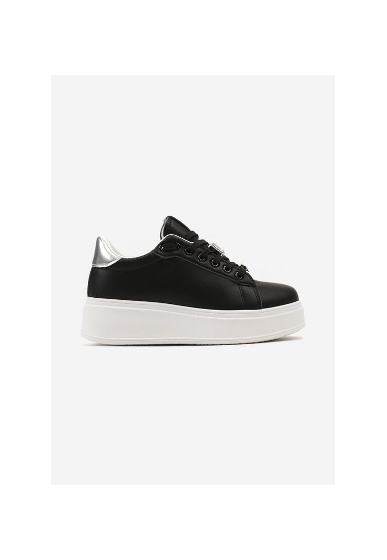 Czarne Sneakersy