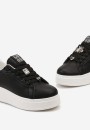 Czarne Sneakersy