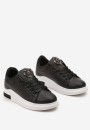 Czarne Sneakersy