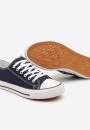 Granatowe Trampki