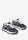 Niebieskie Sneakersy