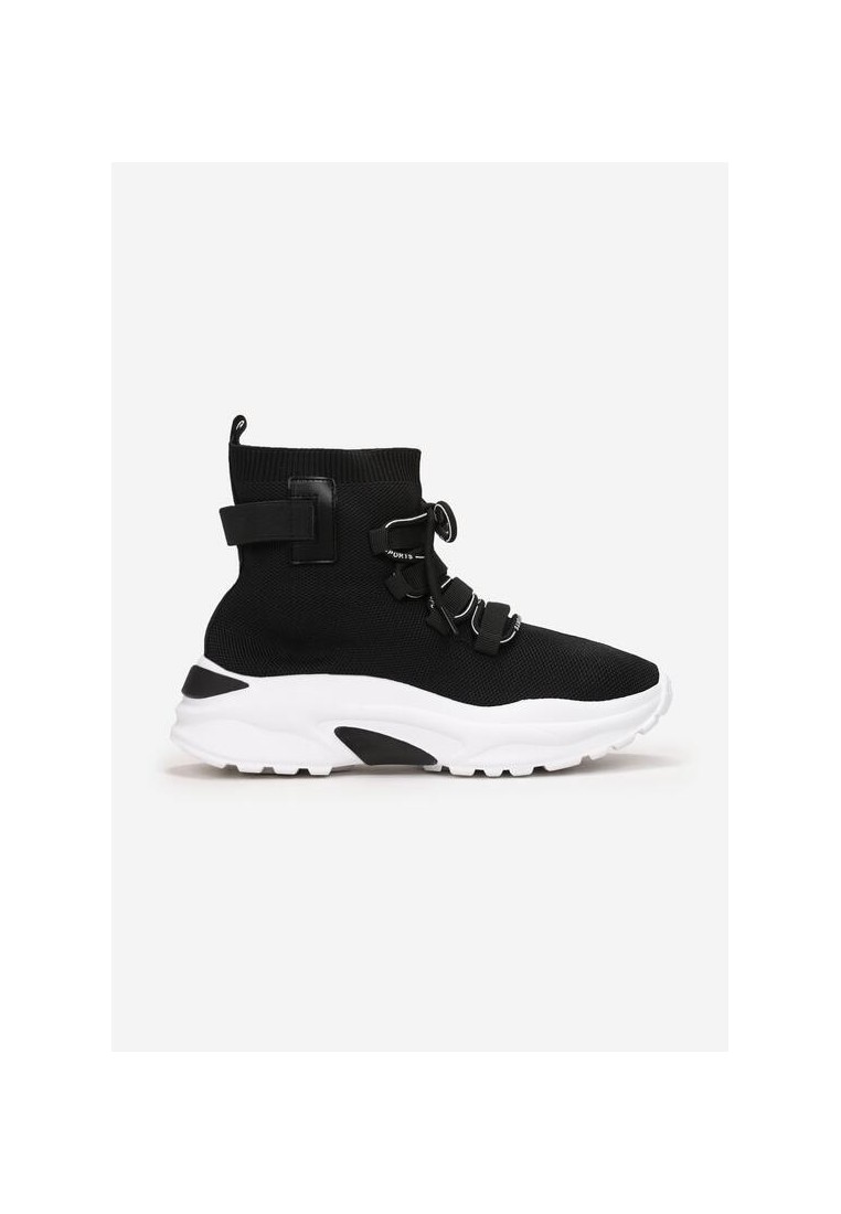 Czarne Sneakersy