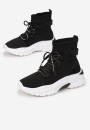 Czarne Sneakersy