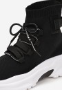 Czarne Sneakersy