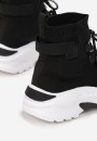 Czarne Sneakersy