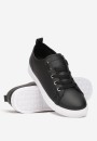 Czarne Sneakersy